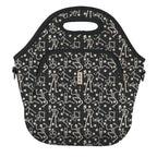 LunchTote Zippered Bag Insulated Neoprene Caddy (Rattle and Roll / X-Large 6.5 Quart Lunch Tote)