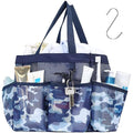 Mesh Shower Caddy Portable (1 Pack Dark Blue Camouflage / L (Classic Dorm Caddy))