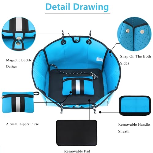 Multipurpose Gym Beach Bag (Sky Blue / Large)