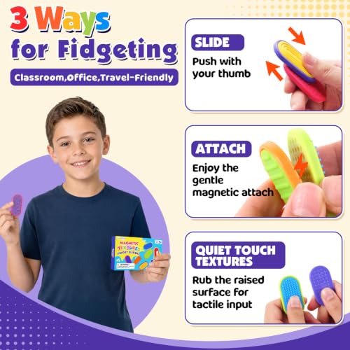 Sensory Fidget Magnet Toys for Kids (6pcs)