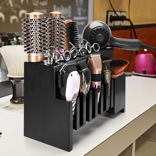Clipper Holders Barbers Organizer (14 x 9 x 6 Wall-Mounted / Desktop)