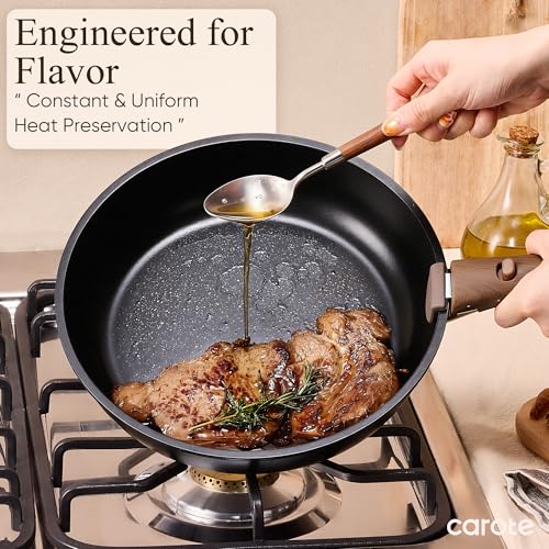 31pcs Pots and Pans Set Non Stick (Black / 31 Piece)