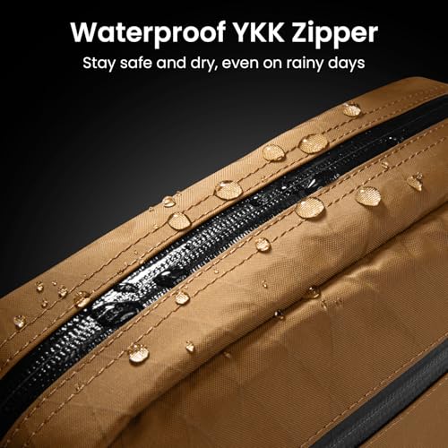3.5L X Pac Sling Bag with RFID Blocking Crossbody Pack for Men Women (X-Pac Brown / 3.5L)