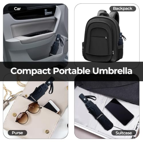 Compact Travel Umbrella (Star (Auto))