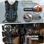 Hinkg Backpack with 2L Water Bladder (Black)