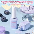 Beetles Blue Gel Nail Polish (D - Pastel Blue | Blueberry Smoothie)