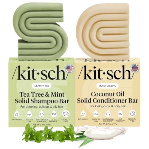 Tea Tree Shampoo Bar & Coconut Oil Conditioner Bar