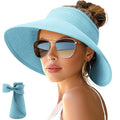 Sun Hat for Women Roll (One Size / Plain Skyblue)