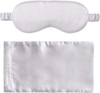 Silk Sleep Mask Light Blocking Luxury 100% Mulberry 19mm Silk Eye Mask Eye - Image 5
