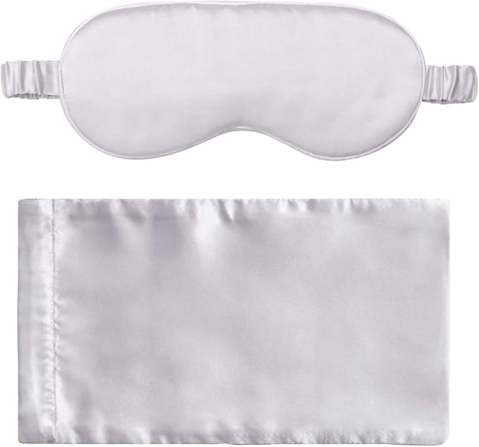 Silk Sleep Mask Light Blocking Luxury 100% Mulberry 19mm Silk Eye Mask Eye - Image 5