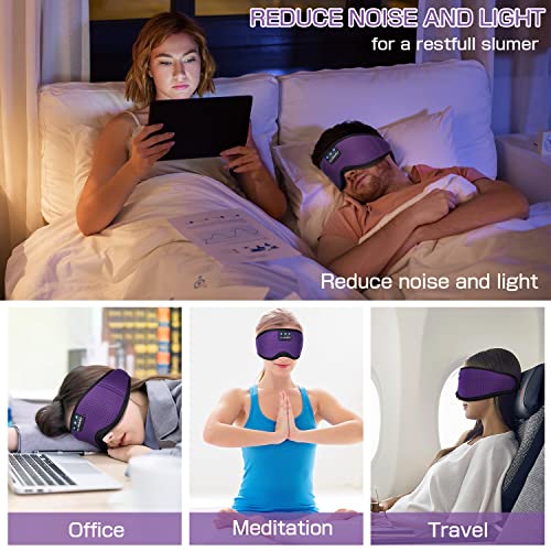 Sleep Headphones (Purple Silk)