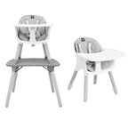 HONEY JOY 5-in-1 High Chair, Convertible Highchair - Image 9