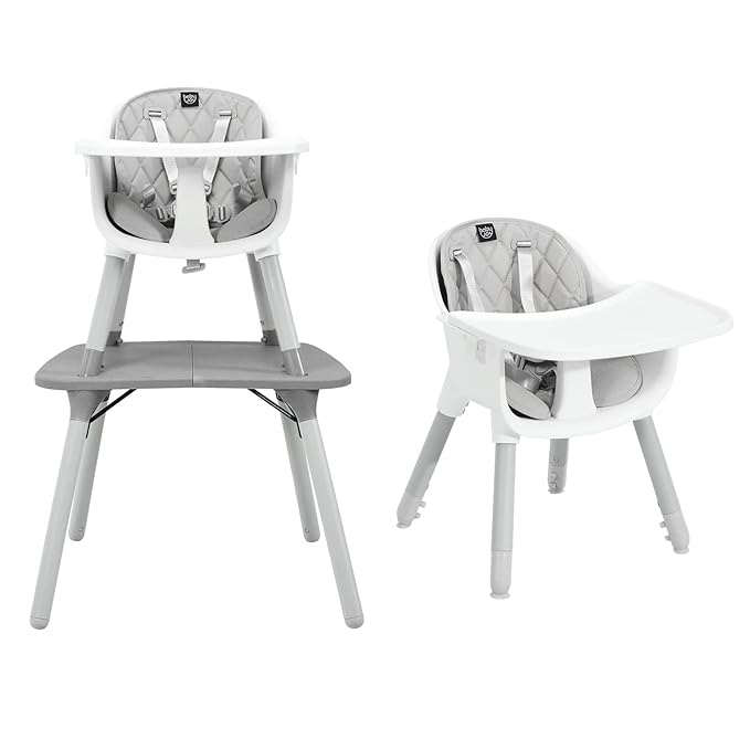 HONEY JOY 5-in-1 High Chair, Convertible Highchair - Image 9