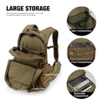 35L Tactical Backpack for Men (Khaki)