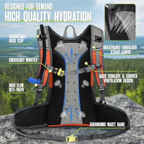 Hydration Backpack (Orange)