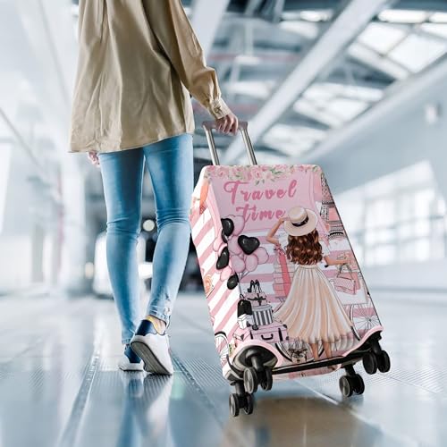 Travel Luggage Cover Suitcase Protector Fits 18 (D-2 / XL(29-32in))