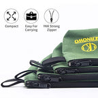 Premium Canvas Tool Pouch Zipper Bag (13/11.5/9.5/7.5 inch / Army Green)