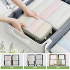 6 Set Ultralight Compression Packing Cubes Packing Organizer for Travel Accessories Luggage Suitcase Backpack (Matcha Green70D / Mesh Pattern)