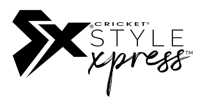 Cricket Style Xpress Court Order Hair Cutting Scissors - Sharp Micro-Serrated Beveled Blades, Stainless Steel Shears Hair Scissors - Wet & Dry Use, Barber Accessories - 5.75", Navy and Light Blue