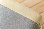 Storage Basket (Gold&Grey / Large - 15.7Lx11.8Wx8.3H)