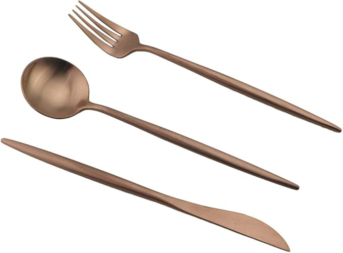 Gugrida Reusable Travel Utensils, 7 Piece Portable 304 Stainless Steel - Image 6