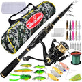 Fishing Rod and Reel Combo (Full Kit with Carrier Case / 6.9 ft)