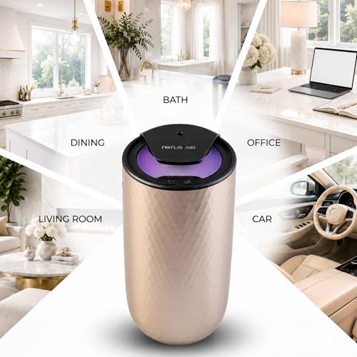 Waterless Essential Oil Diffuser (Gold)