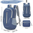 Ultra Lightweight Packable Backpack 25L (25L / Navy Blue)