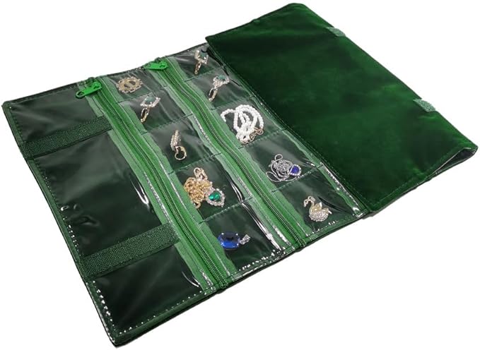 Travel Jewelry Roll Bag Portable Organizer Pouch - Image 2