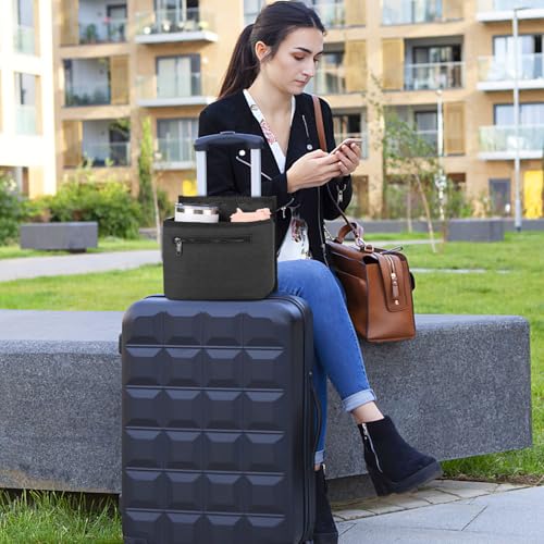 Luggage Travel Cup Holder for Suitcase (black)