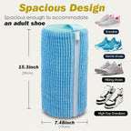 Shoe Washing Machine Bag (Light Blue)