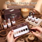 Beetles Brown Nude Fall Jelly Gel Nail Polish Set (A - Brown Nude Pink | Vanilla Latte)