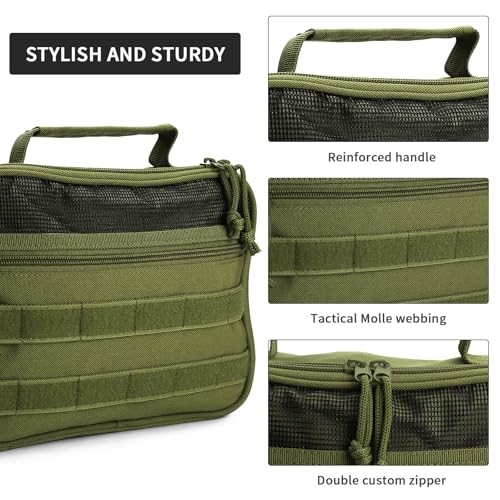 Hanging Toiletry Bag for Men (Green)