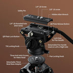 75" Carbon Fiber Tripod