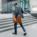 Garment Bag for Travel Large Carry on Garment Bags Men Women (Brown)