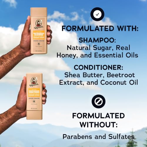 Men's Natural Shampoo and Conditioner Set