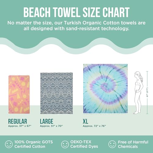 Turkish Beach Towel (Regular / Tux Penguin)