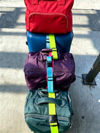 Luggage Straps for Suitcases (2Pcs Pink / 45 In Connect)