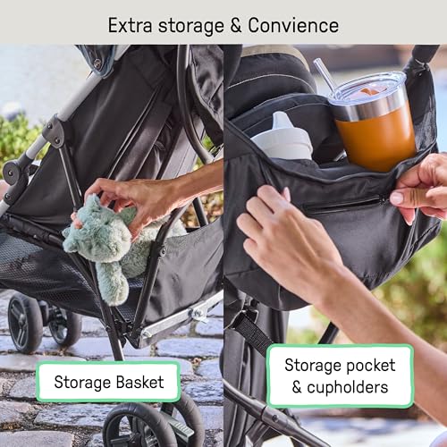 3D Mini Convenience Stroller (Slate Grey)