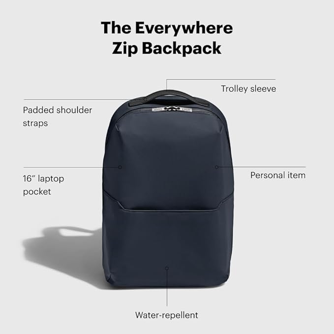 Away Everywhere Zip Backpack, Travel Backpack - Image 5