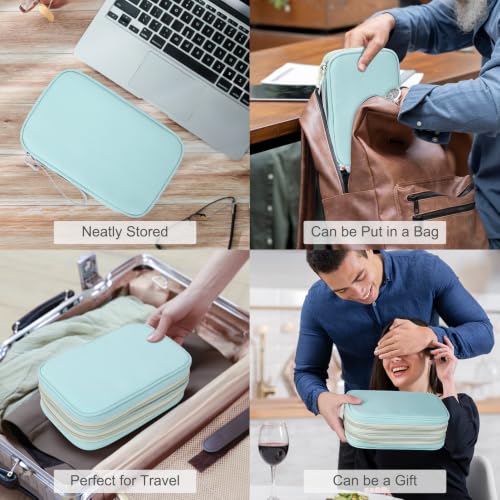 Electronic Organizer (9.1 x 5.9 x 3.15 inches / Mint Green)