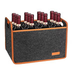 12 Bottle Wine Carrier Tote Bag (12 Bottle)