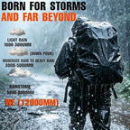 Waterproof Backpack Rain Cover Light Green (Light Green / XXL (for 70-90L backpack))