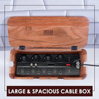 Cable Management Box (Large - Front Slots)