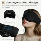 Sleep Mask with Bluetooth Headphone (Black(3d))