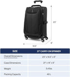 Travelpro Maxlite 5 Softside Expandable Carry-On Luggage - Image 3