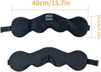 Bluetooth 5.4 Headphones Headband Eye Mask Wireless Sleep Mask，Blackout - Image 6