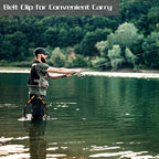 Fishing Net Fish Floating Landing Net with Handle (11.8"/30cm Hoop Size 1.0M Orange(Extendable) / 1.0m (Extendable))