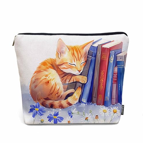 Cat Cosmetic Travel Bag For Toiletries (9 x 7.1 inch / Cat)