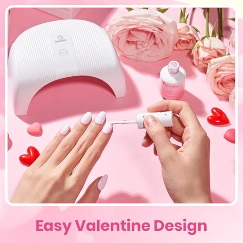 Beetles Light Pink Gel Polish (B - Light Pink | Barely Pink)